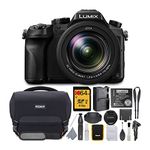 Panasonic LUMIX FZ2500 4K Point and Shoot Camera with 64GB USH-II V60 SD Card and Koah Roebling Gadget Bag with Accessory Bundle (3 Items)