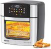 INALSA Air Fryer Oven|16L, 1800W|Stainless Steel Body12-in-1 Functions,Fry,Bake,Grill,Dehydrate,Roast& Reheat|10 Preset|Rotisserie & Convection|Dishwasher Safe Accessories|2Yr Warranty,Aero Crisp 16