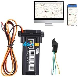 Eishongjoyc,4G,Waterproof+Remotely Off Engine,GPS Tracker for Vehicle Car Motorcycle Truck, Loved Ones Asset, Free APP for iOS Andriod,Anti-Theft Alarm Tracking Device