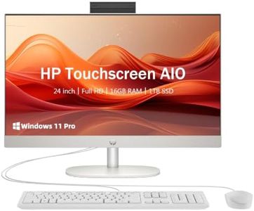 HP 23.8'' Touchscreen All-in-One Desktop Computer, 16GB RAM, 1TB SSD
