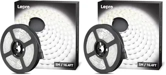LE 16.4ft Daylight White LED Strip Lights