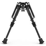 Rifle Bipod Gun Bipod 6-9 Inches Adjustable Tactical Hunting Bipod for Hunting Shooting