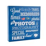 Arpan Jumbo 600 Hold Photos Album Slip In Case Ring Binder 6x4"/ 10x15 cm Photos Album (Teal Blue)