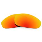 Revant Replacement Lenses Compatible With Oakley Juliet, Polarized, Fire Red MirrorShield
