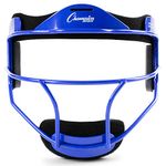 Champion Sports FMYBL Softball Fielder's Face Mask, Blue