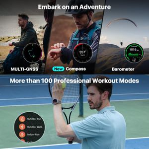 Ticwatch Pro 5 Men’s Android Smartwatch – Snapdragon W5+, 80hr Battery, GPS, 5ATM, NFC