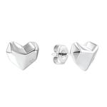 Calvin Klein Women's FACETED HEART Collection Stud Earrings - 35000041