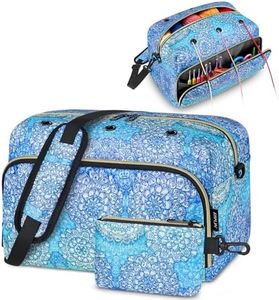 IBFUN Crochet Yarn Knitting Bag Organizer for Knit Accessories Hooks