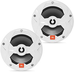 JBL - Marine Series 6-1/2” (160mm) two way audio multi-element speaker 75W – White