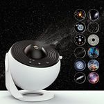 Star Projector Night Light,Galaxy Projector for Bedroom with Remote Control Music Speaker Timer LED Nebula Cloud Light Projector Ocean Wave Night Lights for Kids Adult Home Theatre Ambiance Decoration