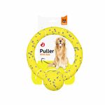 BarkButler x Fofos Super Puller Tug Toy-Yellow&Grey|Small-Large Dogs(5-40kg)|Great Elasticity Tugging|Lightweight|Gentle on Teeth&Gums|Floats on Water|Durable Toy for All Dog Breeds