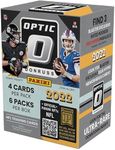 2022 Donruss Optic Football Trading Card Blaster Box - Red Hyper Parallel