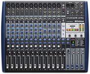 PreSonus StudioLive AR16c Analog Mixer, Hybrid Digital,18-Channel, USB-C Compatible Audio Interface/Stereo SD Recorder With Recording Software Bundle