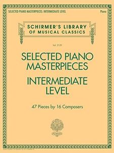 Selected Piano Masterpieces - Intermediate Level: Schirmer's Library of Musical Classics Volume 2129
