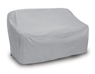 Protective Covers 1125 Weatherproof Cover for 2-Seat Wicker/Rattan Outdoor Sofa, Regular, Gray