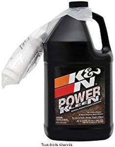 K&N Air Filter Cleaner and Degreaser: Power Kleen; 1 Gallon; Restore Engine Air Filter Performance, 99-0635
