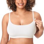 MOMANDA Women's Nursing Bras Ribbed