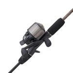 Ugly Stik GX2 Youth Spincast Reel and 5'6" Fishing Rod Combo, Red/Gold, 2-Piece, Graphite and Fiberglass Rod with Ugly Stik Clear Tip Design