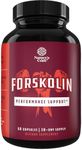 100% Forskolin Supplement-Pure Forskolin Extract Supplement with Potent Coleus Forskohlii 500 mg per serving for Enhanced Energy for Adults-Plant-Based Energy Supplements for Women and Men-60 Capsules