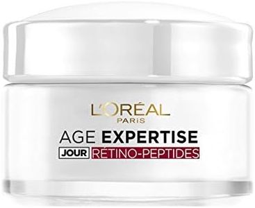 L'Oréal Paris - Crème de Jour Anti-Âge Hydratante - Soin Anti-Rides Intensif - Enrichi en Rétino-Peptides - Pour Peaux Normales à Mixtes - À partir de 45 ans - Age Expertise - 50 mL