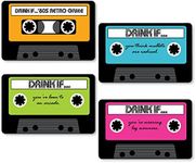 Big Dot of Happiness Drink If Game - 80's Retro - Totally 1980s Party Game - 24 Count