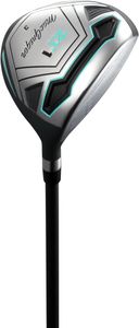MacGregor ZT1 Ladies Golf Set – Graphite 6-SW, Cart Bag, Right Hand, Grey/Turquoise