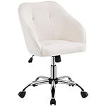 Yaheetech Modern Boucle Desk Chair,