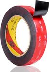 LAPANDA Double Sided Tape Mounting Tape Heavy Duty,Foam Tape, 16.4FT Length, 0.98 Inch Width for Car, Home Decor, Office Decor