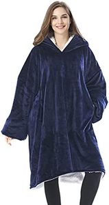 Venustas Wearable Blanket,Oversized Hoodie,Blanket Hoodie, w/Cozy Warm Soft,Unisex Sherpa Blanket, Oversized Sweatshirt Size Fits All,Wearable Blanket Hoodie for Men & Women,Sherpa Wearable Blanket