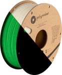 Polymaker Glow in The Dark PLA Filament 1.75mm, 1kg Green Luminous PLA Filament 1.75 Cardboard Spool - PolyLite Glow PLA 3D Printer Filament, Print with Most 3D Printers Using 3D Filament