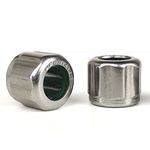 Rogugeroty Needle Roller Bearings One Way Bearing HF081412 8mm Bore 14mm OD 12mm Width mop Bearing (2PCS)