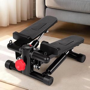 Everfit Mini Stepper for Home Workout Adjustable Intensity Portable Exercise Equipment for Home Office Small Spaces Black