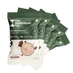 The Healthspan Co. | Meal Replacement Drink for men & women to manage weight & inch | Only 122 Calories | With Fiber & Probiotics | Plant Based Protein | 175gm (35gm X 5 Sachets) | Belgian Chocolate