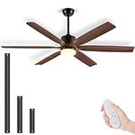 60 Inch Ceiling Fan with Light and 