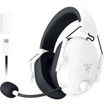 Razer Blackshark V2 Hyperspeed - Wireless E-Sports Gaming-Headset Ultra Lightweight with 280g (Super Wideband Microphone, TriForce Titanium 50mm Driver, Sound Isolating foam, 70 hours) White