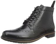 Hush Puppies Joshua Brogue Mens Boots, Black, 9 UK