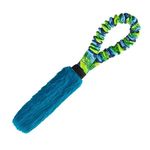 Tug-E-Nuff Pocket Fauxtastic | Durable Bungee Tug Toy for Dogs | Ideal for Interactive Dog Training and Dogs of all Ages | Made of Durable Faux Fur and Comes in 3 Vibrant Colours | 33cm (13inches)