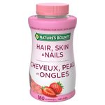 NATURE'S BOUNTY Hair, Skin & Nails, Helps Maintain Health of Hair, Skin & Nails, 450 g