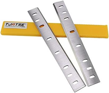 TJATSE 10 Inch HSS Planer Blades for Ryobi AP-10 Planer Replacement Planer Knives AP10 Single Edge 10.3”x1-3/8”x1/8”, 2PCS