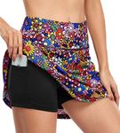 Fulbelle Skorts Skirts for Women wi