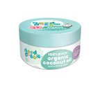 Good Bubble Organic Coconut Oil for Baby Massage - 100% Pure Coconut Oil for Sensitive & Eczema-Prone Skin - 185g Cruelty-Free Coconut Oil for Kids Skincare