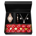 Watches Sets Gifts for Women, Rose 