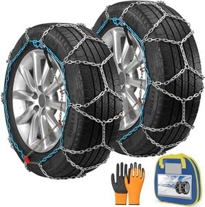 AutoChoice Snow Tire Chains for Light Truck SUV Pickup Trucks, Set of 2(SCRV275)