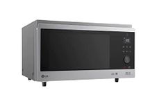 LG MJ3965ACS 4-in-1 smart inverter microwave oven, maximum convection 1850W, 950W grill, 1100W microwave and 39L capacity, stainless steel.