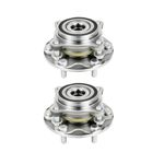 AutoShack Front Wheel Hub Bearing Pair of 2 Driver and Passenger Side Replacement for Lexus GX470 2010-2018 GX460 2003-2018 Toyota 4Runner 2005-2018 Tacoma 2007-2014 FJ Cruiser 4WD 6-Lug HB1050003PR