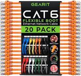 GearIT 20-Pack Cat6 Patch Cable 0.5