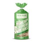 Profusion Organic Hemp Sorghum Thins, 120g - Gluten-Free & High in Fibre - The Perfect Nutritious Snack