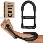 Boldfit Forearm Strengthener Wrist Exercise Equipment Arm Strengthener Grip Strengthener Fitness Equipment Home Gym Equipment For Men & Gym Equipment For Women Grip Workout Forearm Wrist Grip, Black