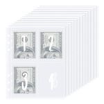 WenmthG 25 Sheets 100 Envelopes Money Saving Challenge Binder Inserts for Replacement, 6 Holes Numbered Envelopes 1-100 Cash Pouches Binder Pockets for A5 Budget Planner Savings Challenge Binder UK