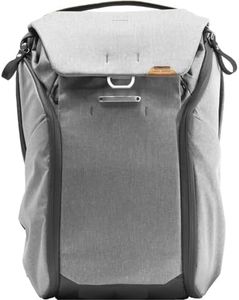 Peak Design Everyday Backpack 20L, Travel, Camera, Laptop Bag with Tablet Sleeve, V2, Ash, 20 Lang